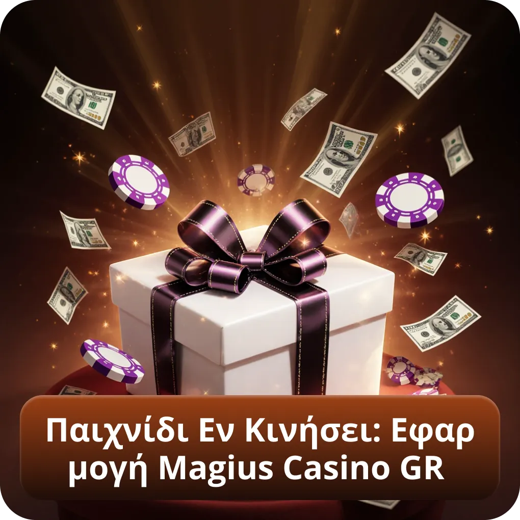 Παιχνίδι Εν Κινήσει: Η Εφαρμογή Magius Casino GR για κινητά